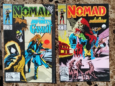 Nomad LOT: 7 FN, 8 FN (1992 MARVEL COMICS) Gambit | Los Angeles is Burning!
