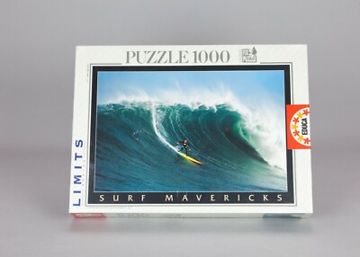 Puzzle Educa 1000 Limit Series - Surf Mavericks - SEALED sigillato 1996 NEU!