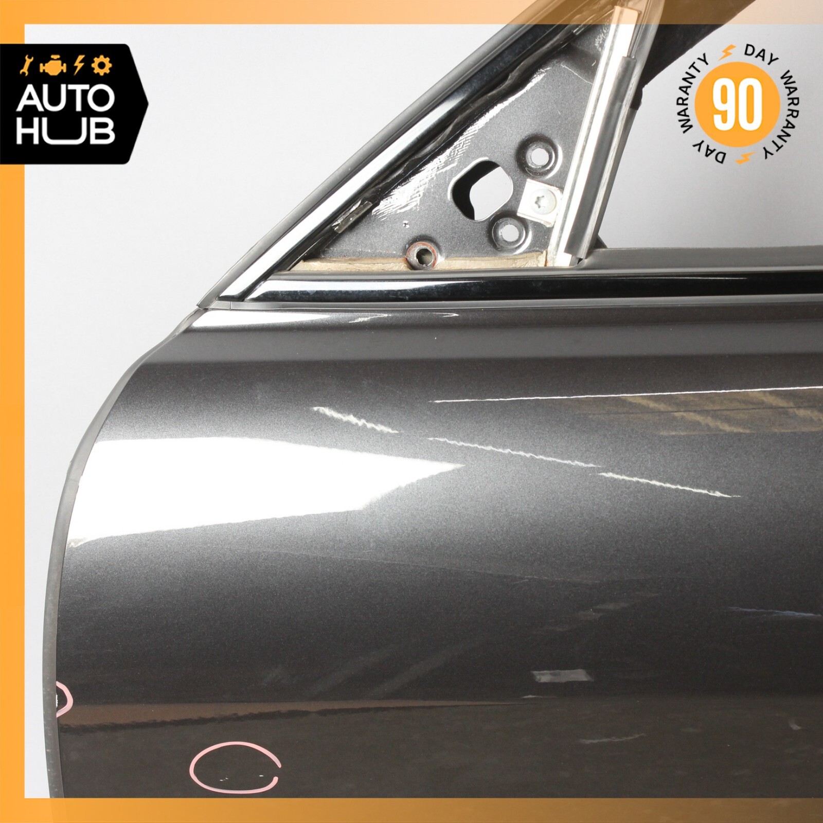 03-13 Maserati Quattroporte S GT S M139 Front Left Driver Side Door Shell OEM