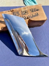 1953 Oldsmobile 88 4-Door NOS Left UPPER Rear Stone Shield Trim Molding #4617972