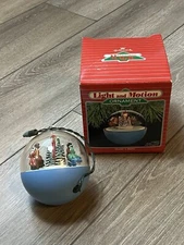 Hallmark Ornament Skater's Waltz 1988 Keepsake Magic Light and Motion Works