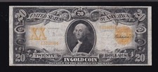 US 1922 $20 Gold Certificate Napier/Thompson FR 1184 VF (868)