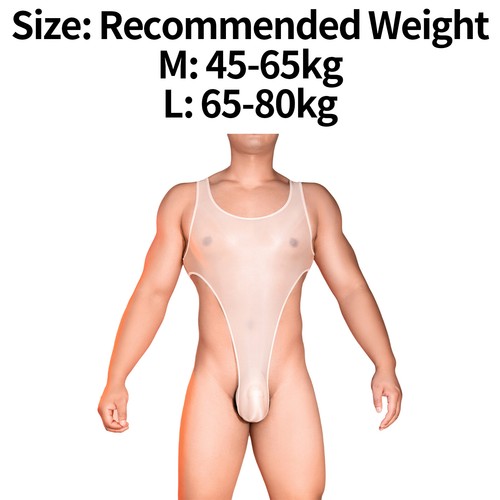 Sexy Ropa de club nocturno Body Ropa de dormir Leotardo Calzoncillos Tanga Sin mangas Brillante para hombre - Imagen 58 de 69