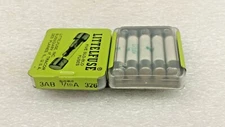 LITTELFUSE 326.100  1/10 AMP 3AB SLO-BLO CERAMIC FUSES - 5 pcs