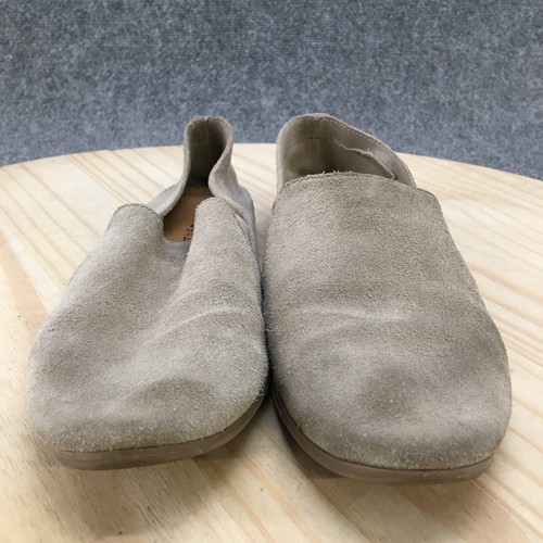 Lucky Brand Halbschuhe Damen 7,5 Slipper hellbraun aus Wildleder lässiges niedriges Oberteil - Bild 4 von 10