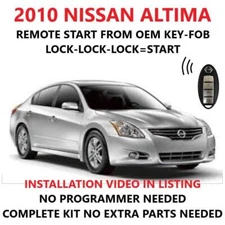 Plug and Play Remote Start Fits 2010 Nissan Altima