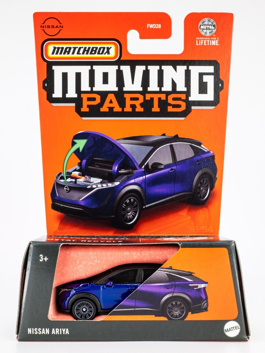 2024 Matchbox Moving Parts #38 Nissan Ariya TWO-TONE DEEP OCEAN