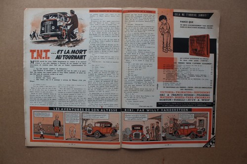 journal Tintin hebdomadaire - 10e année n° 24 - 1955 Panis Craenhals Hergé - Afbeelding 8 van 11