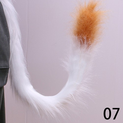 Animal Peludo Cola de Gato Adulto Lolita Elegante Vestido Cosplay Fiesta Disfraz Decoración - Imagen 8 de 26