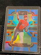 Ty Floyd 2024 Select - Concourse Level - Blue Prizm #77/199 - Reds