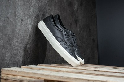 VANS Authentic Weave DX Leather Black Men display picture 3