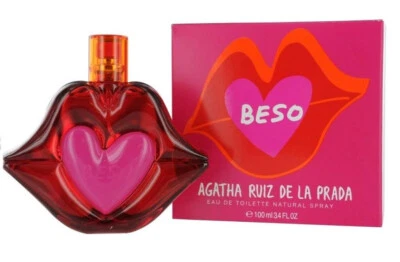 BESO Agatha Ruiz De La Prada 100Ml Eau De Toilette Edt 3.4 Fl. Oz. - Photo 1/2