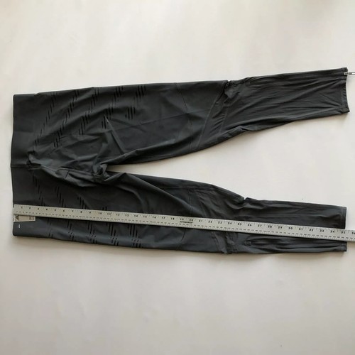 Adidas Parley Women's How We Do Speed Long Tights Grey/Black DP3958 Sz L(M) - Picture 8 of 8