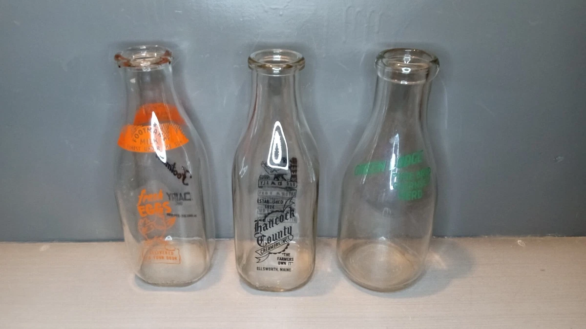 Vintage Milk Bottles Maine for sale | eBay