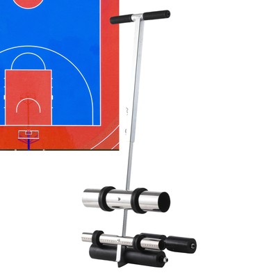 Tape Marking Sticking Machine Parking Basketball Court Round Drawing Tool 