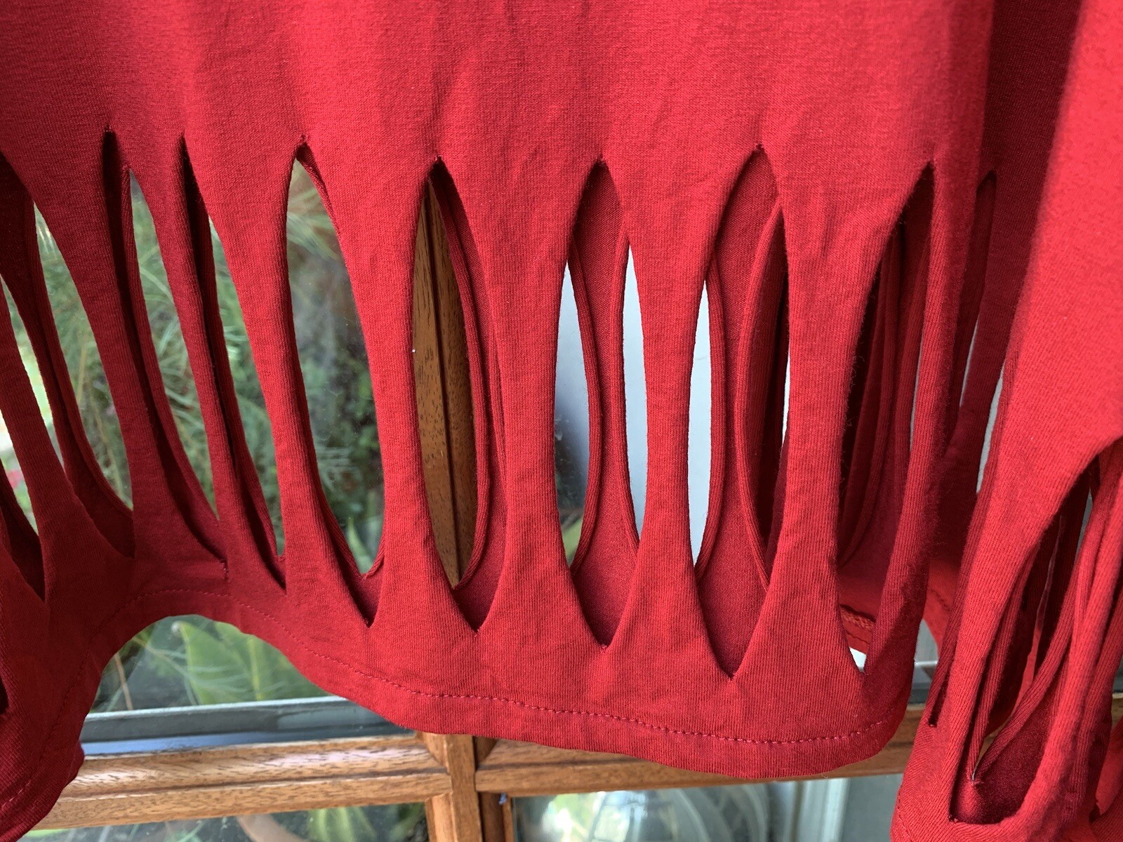 TRANSPARENTE Black Label True Red Sleeveless Long… - image 3