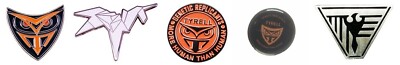 Blade Runner Themed Enamel Metal Pin Set of 5