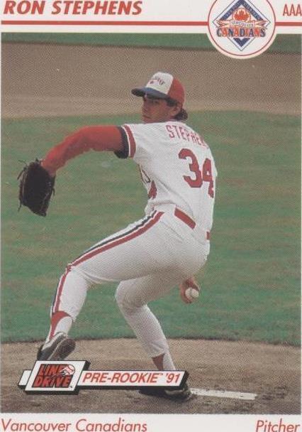 1991 Line Drive Pre-Rookie - Ronald Stephens #647 - 1 of 1