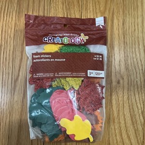 Brand New Creatology Foam Thanksgiving Stickers 120 pc