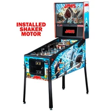 Stern Jaws Premium Pinball Machine With Installed Shaker Motor