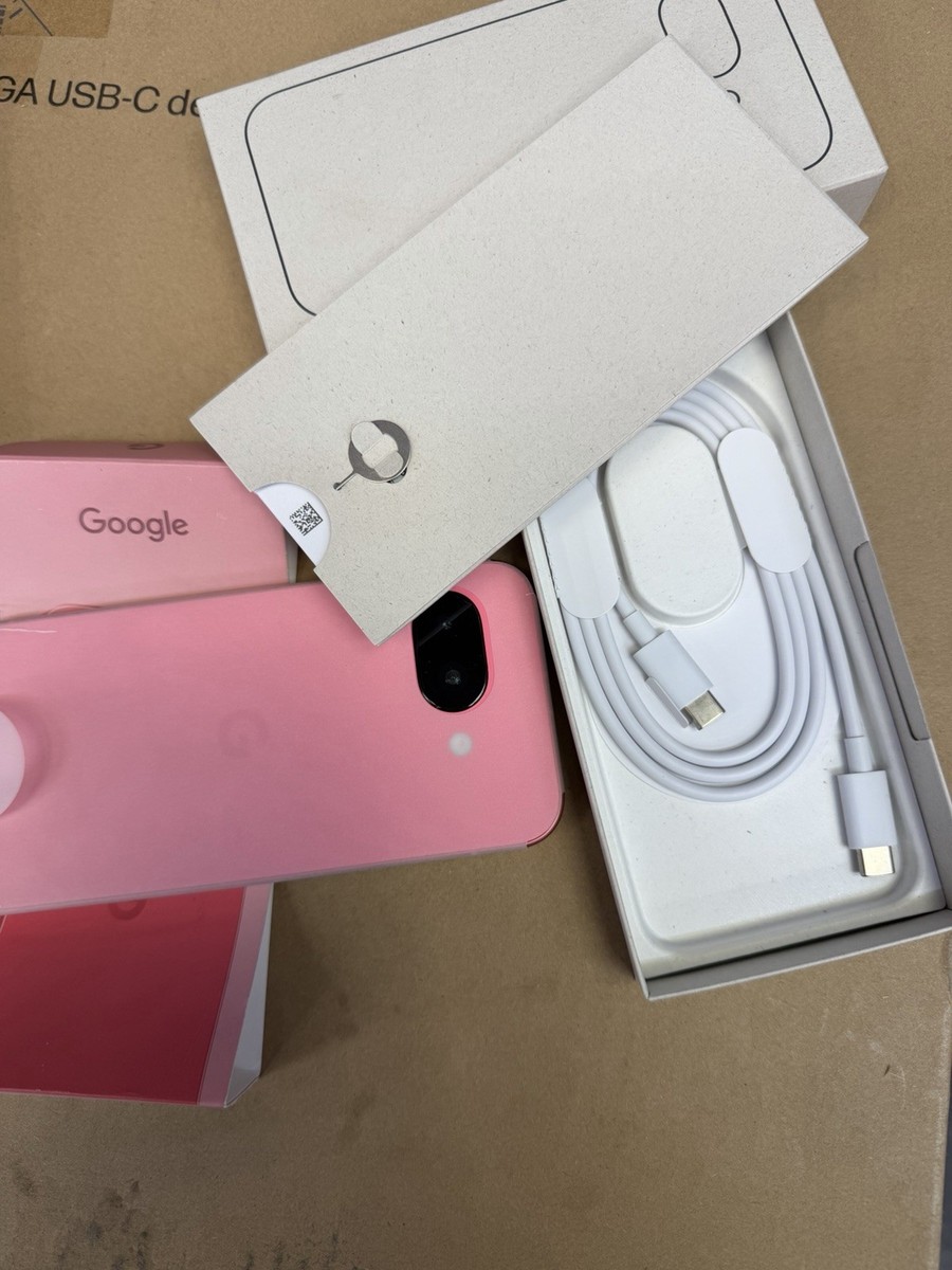 Google Pixel 9a Peony 128GB/8GB 6.3In OLED 48MP PINK New | eBay