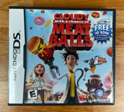 Ubisoft Cloudy with a Chance of Meatballs Action Nintendo DS Manual E NTSC-U/C