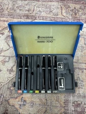 Staedtler Mars 700  - 7 technical pens - no ink - box set ranging from .30 - 1.0