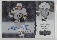 2023 Upper Deck Ice Extended Rookies White Snowflake Matthew Poitras Auto 11jd