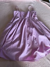 URBAN OUTFITTERS beautiful Strappy Lavender Swing Pocket Dress NWOT Open Back