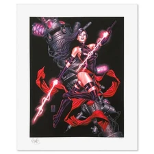 Marvel Comics & Mark Brooks, "Psylocke" Limited Edition, PP Numbered 3/4 and Sig
