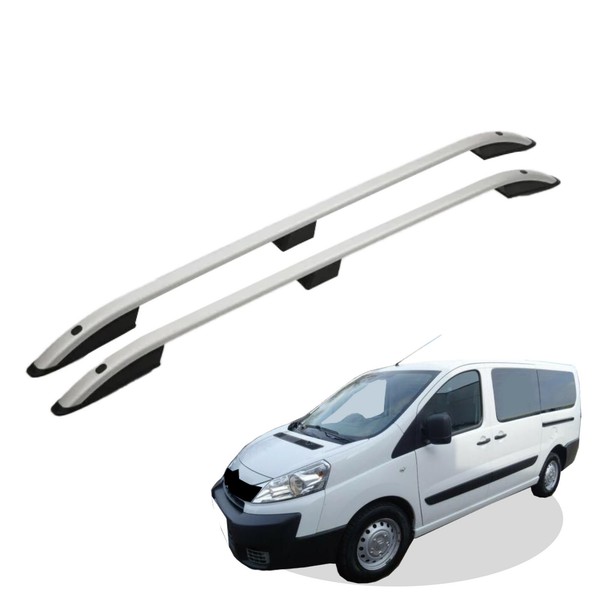 Dachreling Passend FüR Citroen Jumpy Baujahr 2006-2016 L1 Kurz Grau Mit ABE-image