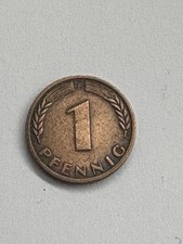 1 Pfennig 1950, F, Bundesrepublik Deutschland