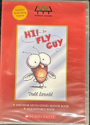Hi! Fly Guy By Tedd Arnold DVD 2012 Scholasti/Weston Woods-Brand New-SHIP N 24HR