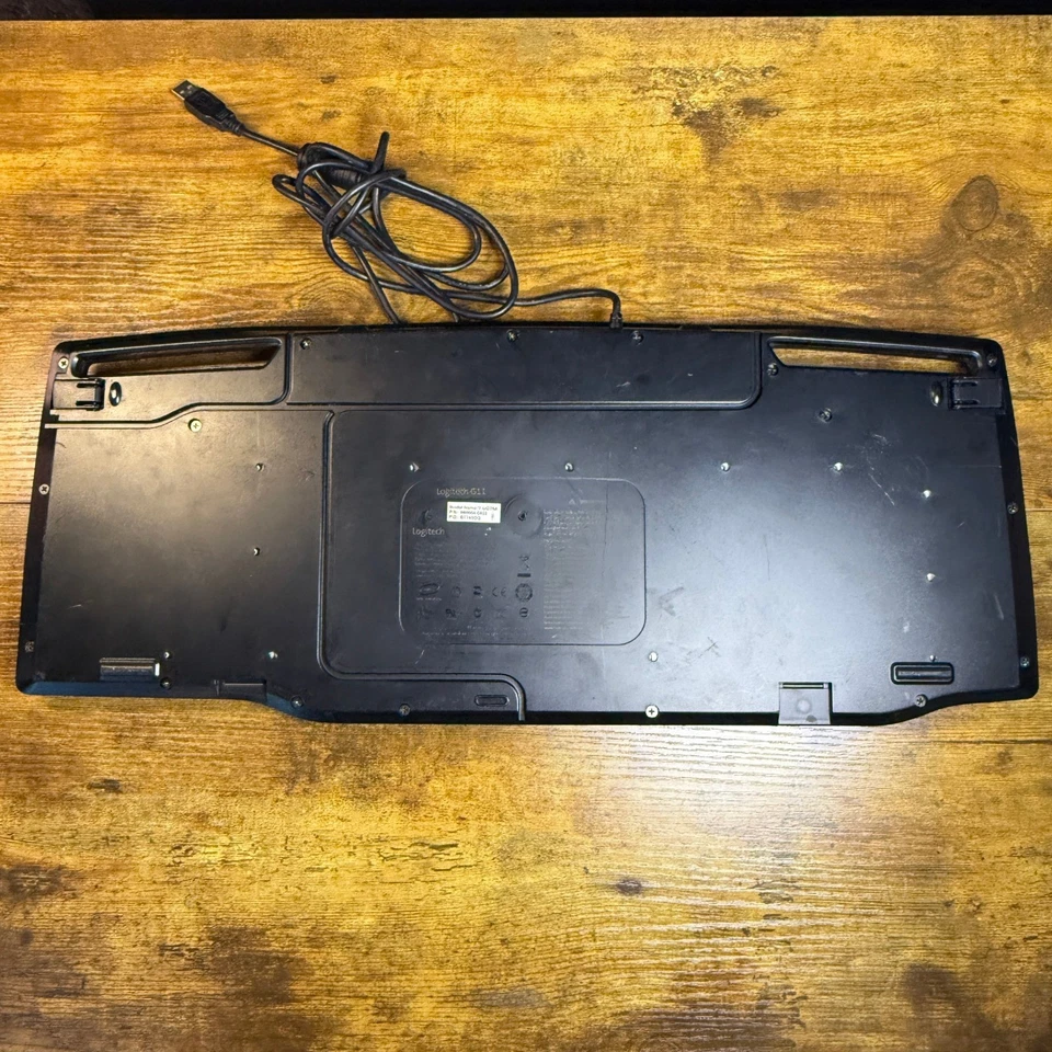 Logitech G11 Gaming Keyboard USB Wired Multimedia Programmable Keys - Image 4 of 4