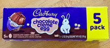 Cadbury Chocolate Creme Eggs 5 pack 6 oz expires 08/2026