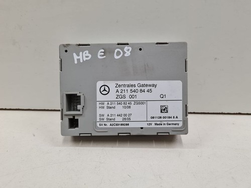 Mercedes-Benz E W211 2009 Diesel Gateway-Steuermodul A2115408445 100kW VLU7604