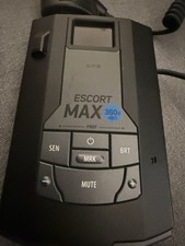 Escort Max 360c MKII Radar  Laser Detector