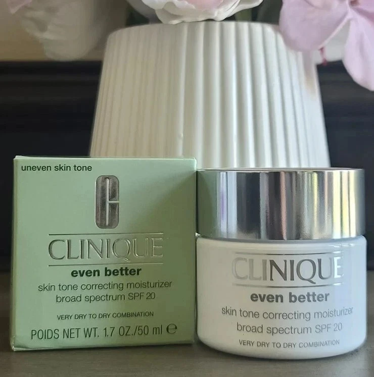 Clinique Even Better Skin Tone Correcting Moisturizer Cream SPF 20 Full Sz RARE