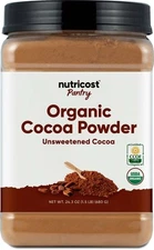 Nutricost Pantry Organic Cocoa Powder (1.5lb) - Vegan, Gluten-Free, Non-GMO
