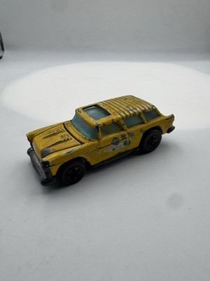 1968 Hot Wheels Redline Alive 55  Yellow - Hong Kong - Vintage Rare Car