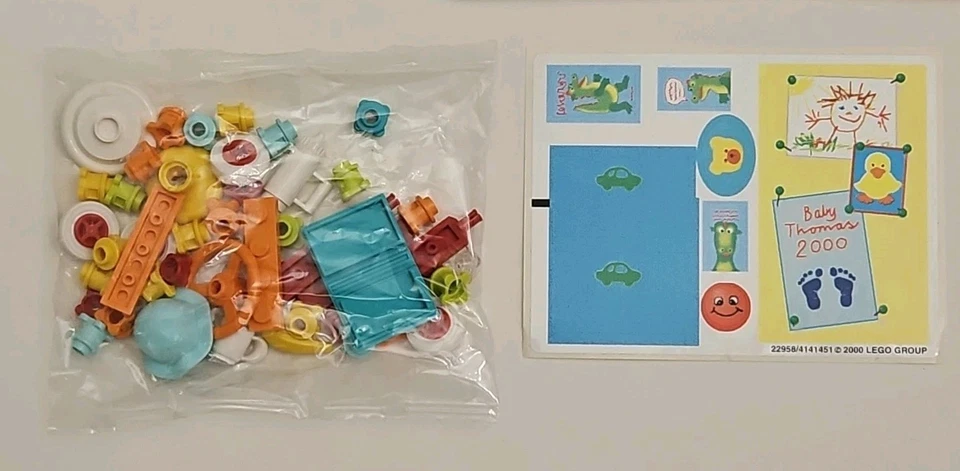 LEGO SCALA 3152 Playroom for the Baby Thomas Open Box Sealed Bags Complete  - Image 3 of 4