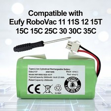 OEM Battery for Eufy RoboVac 11 11S Max 12 15 15T 15C Max, 25C 30 30C 35C Robot