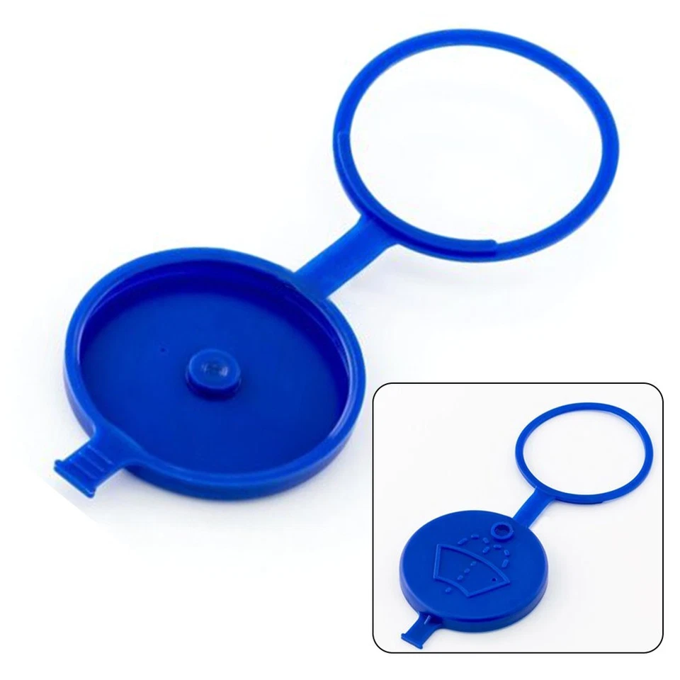 Washer Bottle Cap Lid Windscreen 643230 Blue Cap Filling Pipe Cover Front - Image 3 of 4