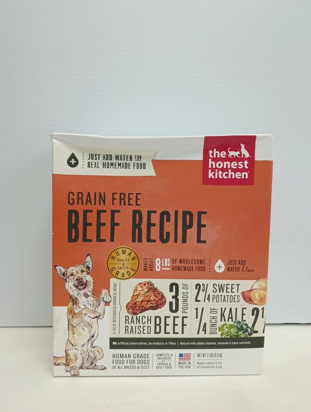 the honest kitchen Grain Free Beef Recipe 2lbs 4 Boxes