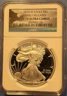 2014-W $1 American Silver Eagle NGC PF70 Ultra Cameo Early Releases Eagle Label