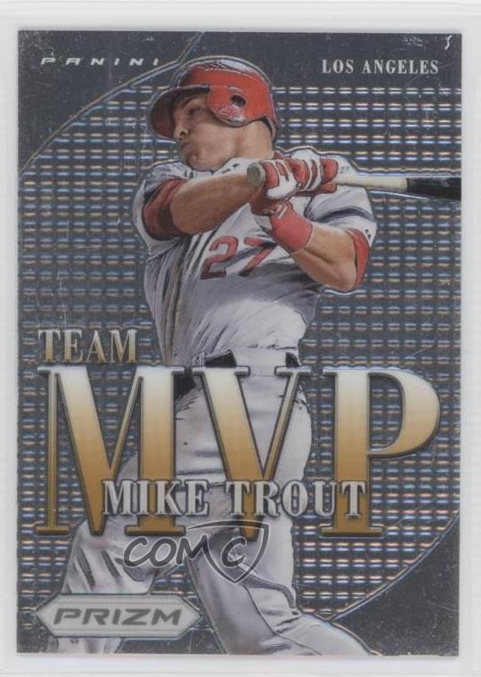2012 Panini Prizm Team MVP Mike Trout #MVP13 0s55