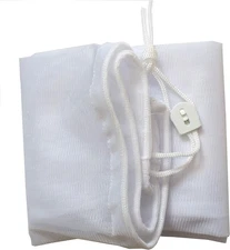Poolsupplytown 16" Width X 24" Length Fine Mesh Leaf Bag with Pull-N-Lock Cord f