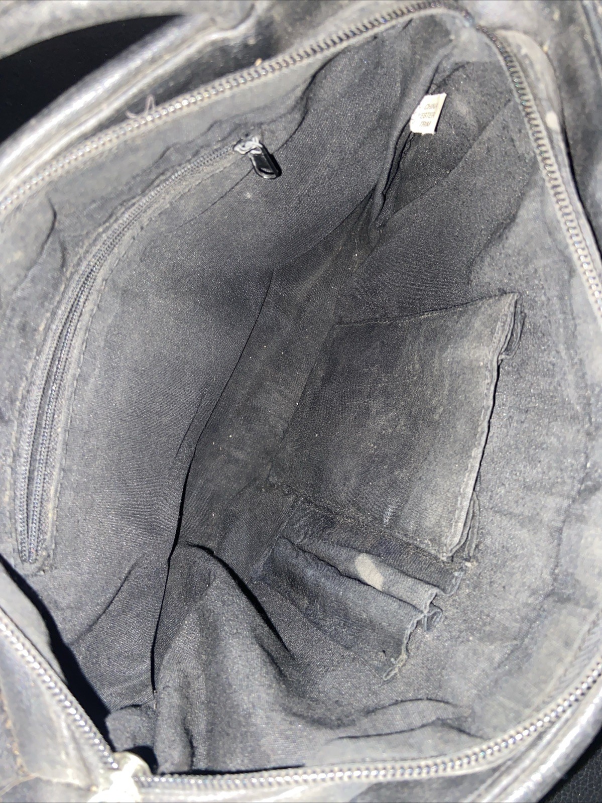 Black Patchwork Cheetah/ Leopard Purse Shoulder B… - image 8