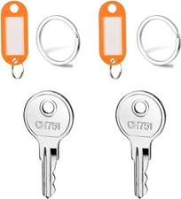 Universal CH751 Replacement Key Set 5PCS for RV Camper Tool Box Locks