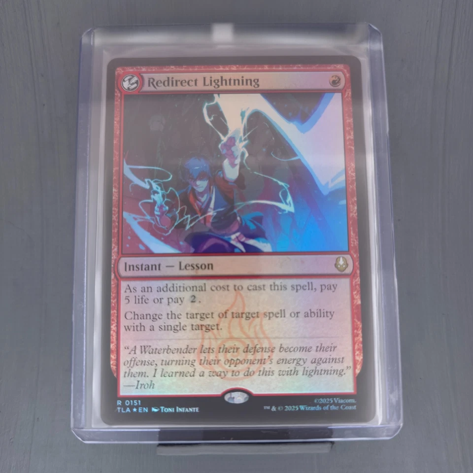 Redirect Lightning FOIL Rare (TLA 151) MTG Avatar 2025 - Image 3 of 3